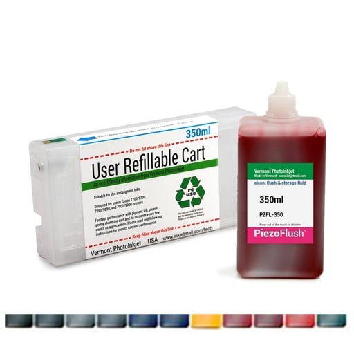 PiezoFlush® cartridge combos, Epson Stylus Pro 7890, 7900, 9890, 9900, select Color
