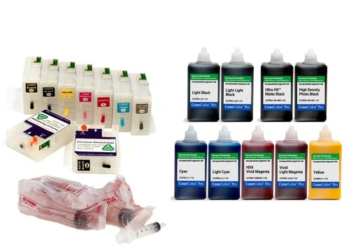 [CCP-3800-220-KIT9HD] Pro 3800 -  ConeColor Pro HD archival color ink system, 220ml