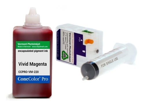 [CCP-3880-220-VM-KIT] ConeColor Pro, 3880 Refill Cartridge, 220ml Ink, Vivid Magenta