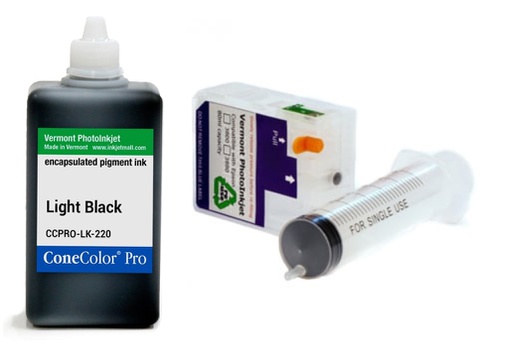[CCP-38XX-220-LK-KIT] ConeColor Pro, 3800-3880 Refill Cartridge, 220ml Ink, Light Black