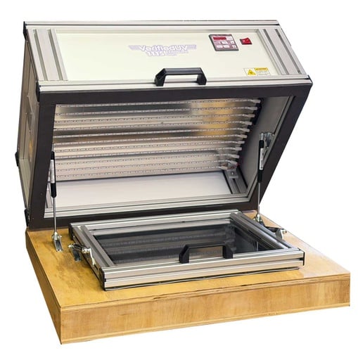 11x15 VerifiedUV 365nM LED Base Speed Vacuum Exposure System with integrated timer (ready to ship)